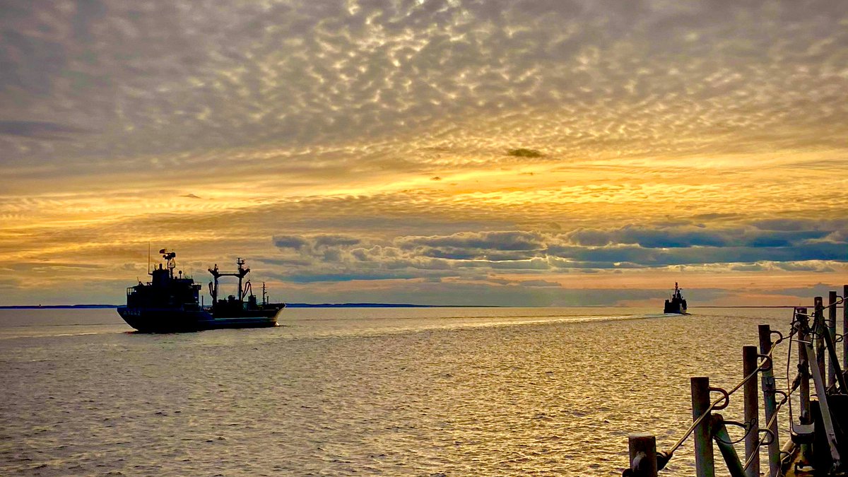 CanadianForces's tweet image. It’s Saturday, be kind. 

A beautiful sky welcomed #HMCSHalifax outside of Germany 🇩🇪 in March 2021. 
📸 S1 Keiran Sidle