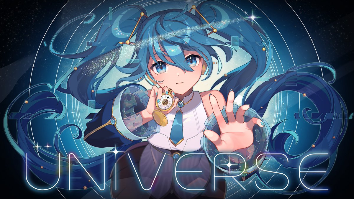 初音ミク 「ÜNiVERSE 」|のうのイラスト