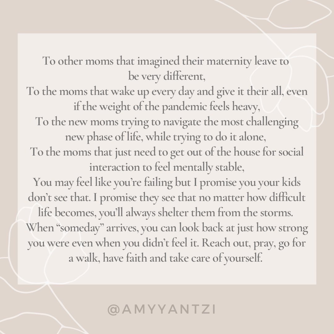 AmyYantzi's tweet photo. Thinking of all the moms out there 🤍 https://t.co/oNaGOdI5ao