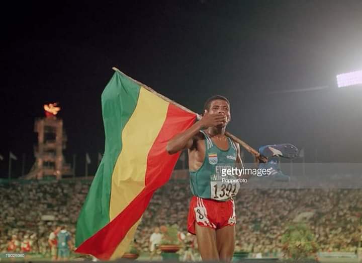 Today  Ethiopian Legendary Athlete, Haile Gebrselassie Birthday.
Happy Birthday !      