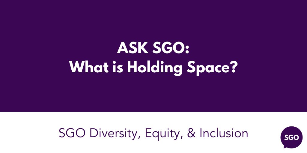 Do you feel “courageous enough to share your insight, your experiences, and ask questions” at work? If not, your company may be lacking #inclusivity. <a href="/FatimaDainkeh/">Fatima Dainkeh</a> and @felishdadish share ways to “hold space” for the humanity of all at work. #DEI
shegeeksout.com/ask-sgo-what-d…?