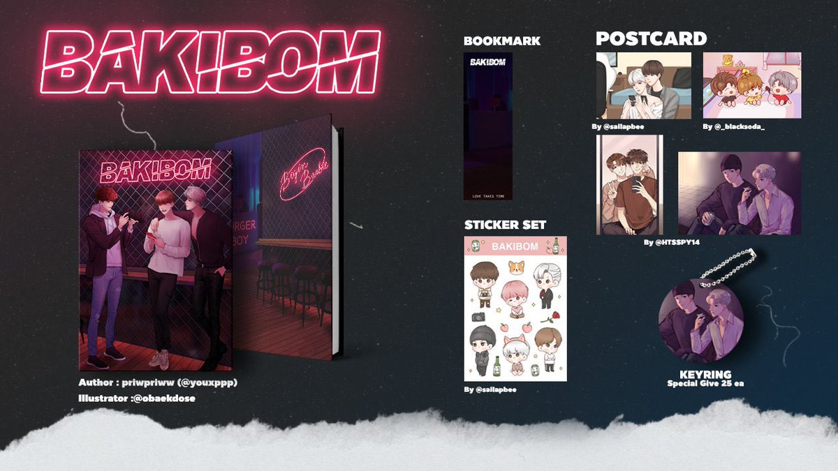 ✧

𝐩𝐫𝐞-𝐨𝐫𝐝𝐞𝐫 | 𝐟𝐢𝐜 #bakibomcb

🗓 : 𝟣𝟩/𝟢𝟦/𝟤𝟢𝟤𝟣-𝟨/𝟢𝟨/𝟤𝟢𝟤𝟣

📓 𝐎𝐫𝐝𝐞𝐫 : bit.ly/3tvtd8s

𝐓𝐡𝐚𝐧𝐤 𝐲𝐨𝐮 𝐛𝐚𝐛𝐲.
💜❤️🧡💛💚💙