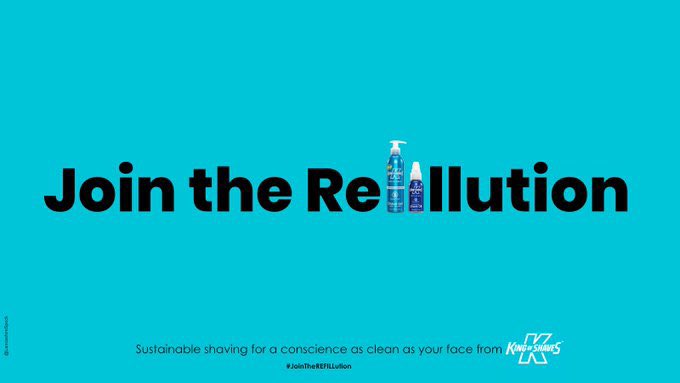 KingofShaves's tweet photo. 5 days out from #EarthDay      we're posting a selection of entries during April from our @oneminutebriefs #JoinTheREFILLUTION competition 

Fifth image 💙🌎 @? (help OMB)

Get a clean shave with a clear conscience at https://t.co/HSvAyURma0

#RefillNotLandfill https://t.co/IEYEMDg3dF