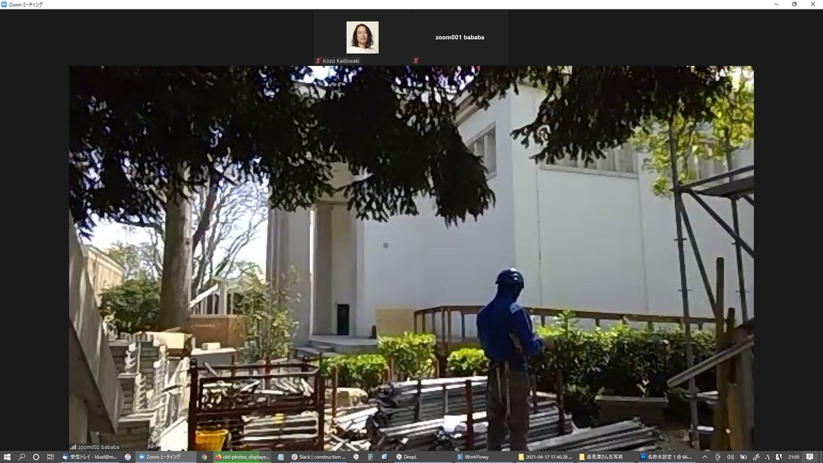 kadowaki_kozo's tweet image. ヴェネチアと常時接続することになったので、仕事しながら現場のようすが見られてめちゃくちゃ良い。 #vba2020jp #vba2021jp