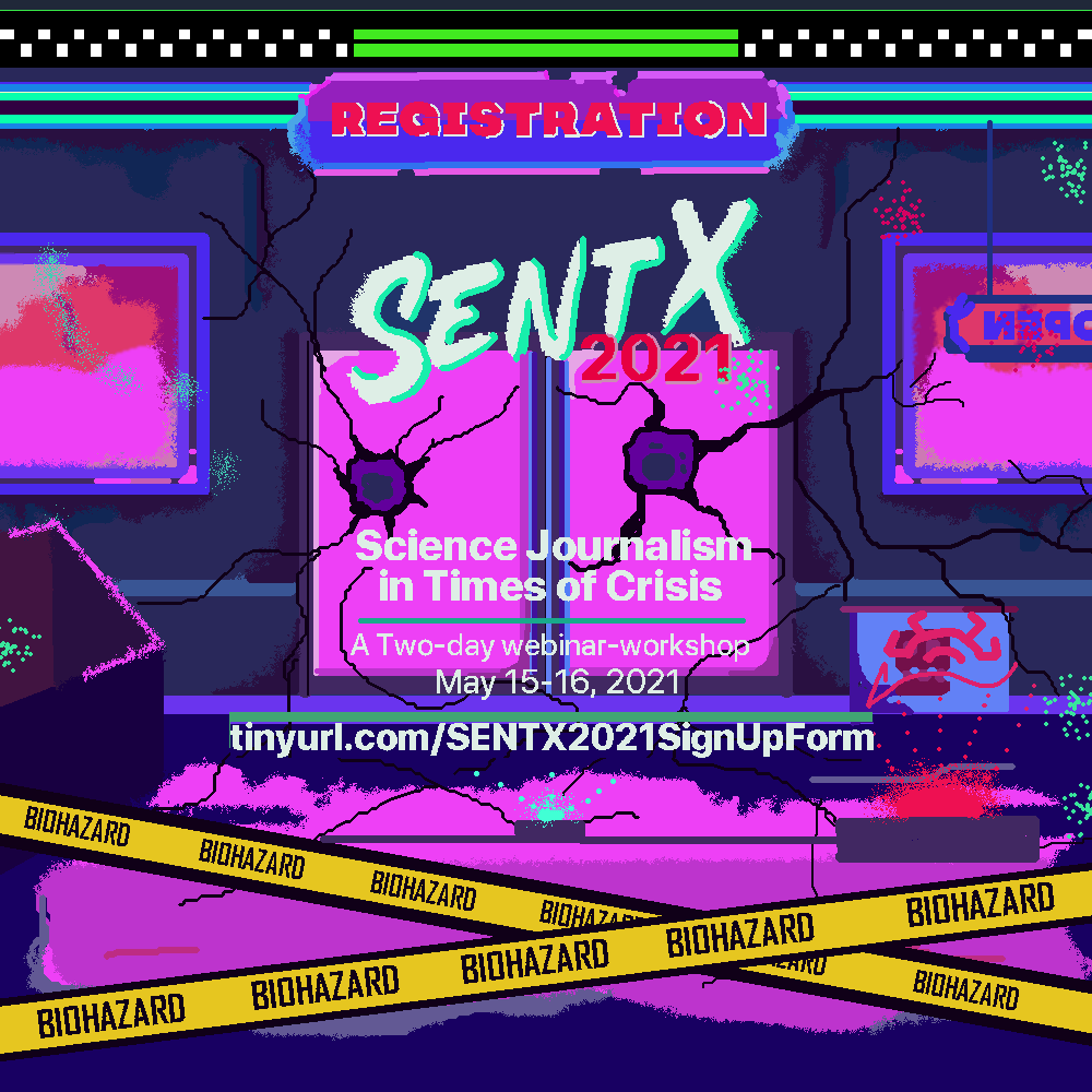 sentinel_ph's tweet photo. [CRISIS DETECTED]

Aspiring science journalist? Staffer at a high school or college publication? 

Join us as we learn how to respond to the different crises that we face today as sentinels of truth and justice in this year's SENTX 2021: Science Journalism in Times of Crisis! https://t.co/KN5Y7emKyW