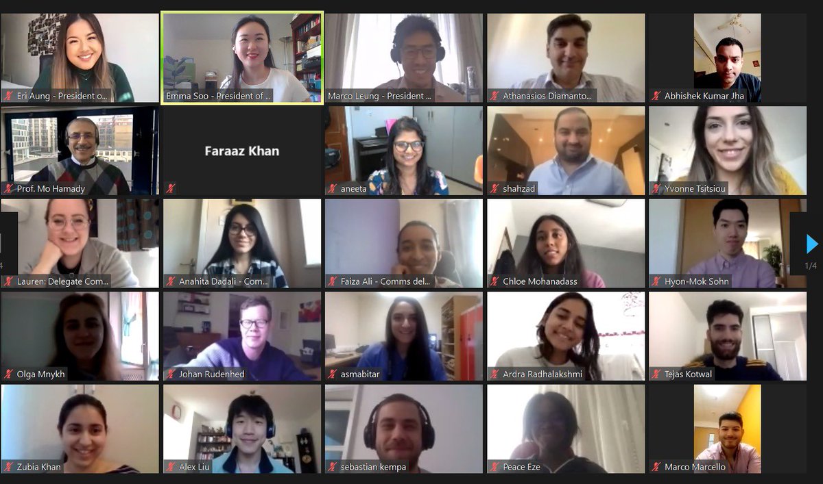 A quick committee and participant #Selfie for our conference! #iRUS2021