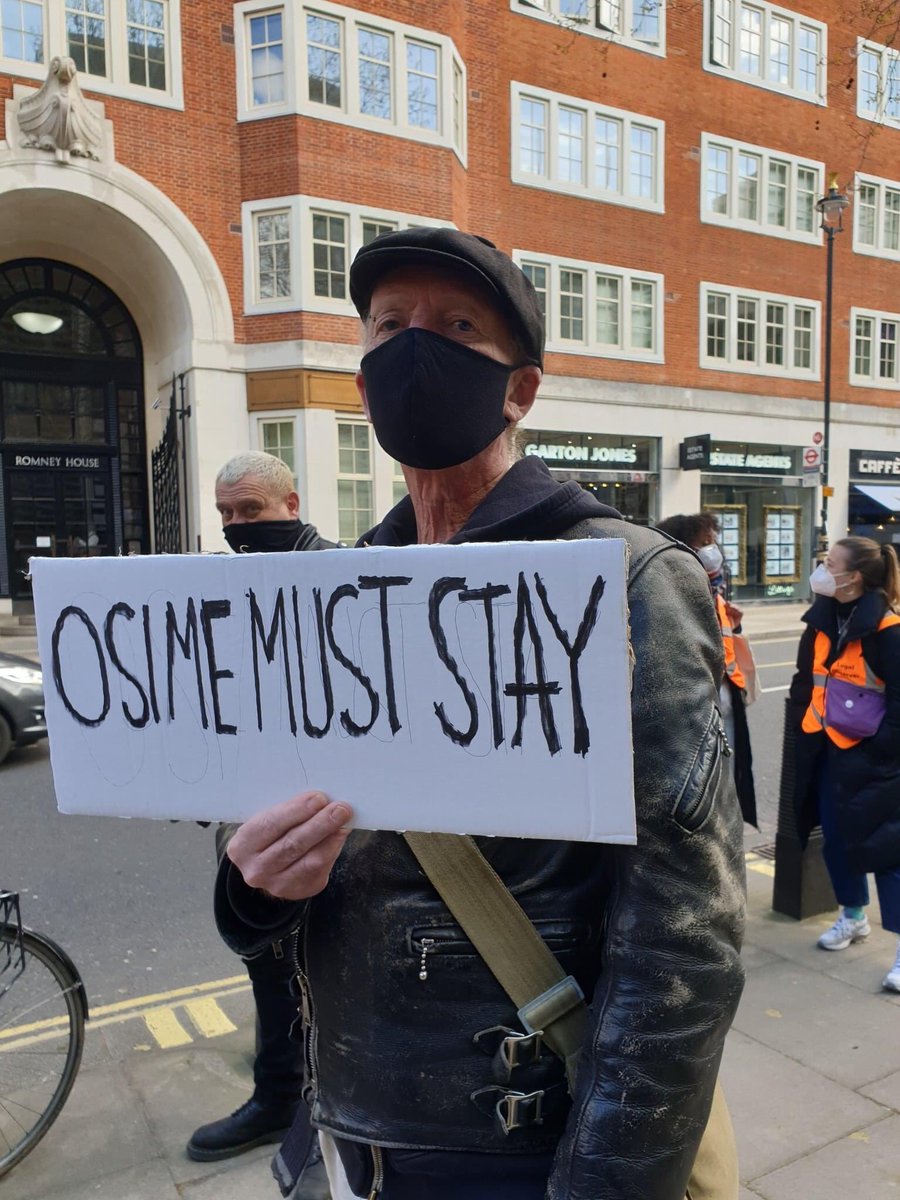 FreeOsimeBrown's tweet image. Thanks to you all, our wonderful supporters, Activists, Journalists, MPs, and all those who took part in the protest yesterday online and outside the Home Office.

#StopTheDeportation #OsimeNeedsHisFamily #JusticeForOsimeBrown