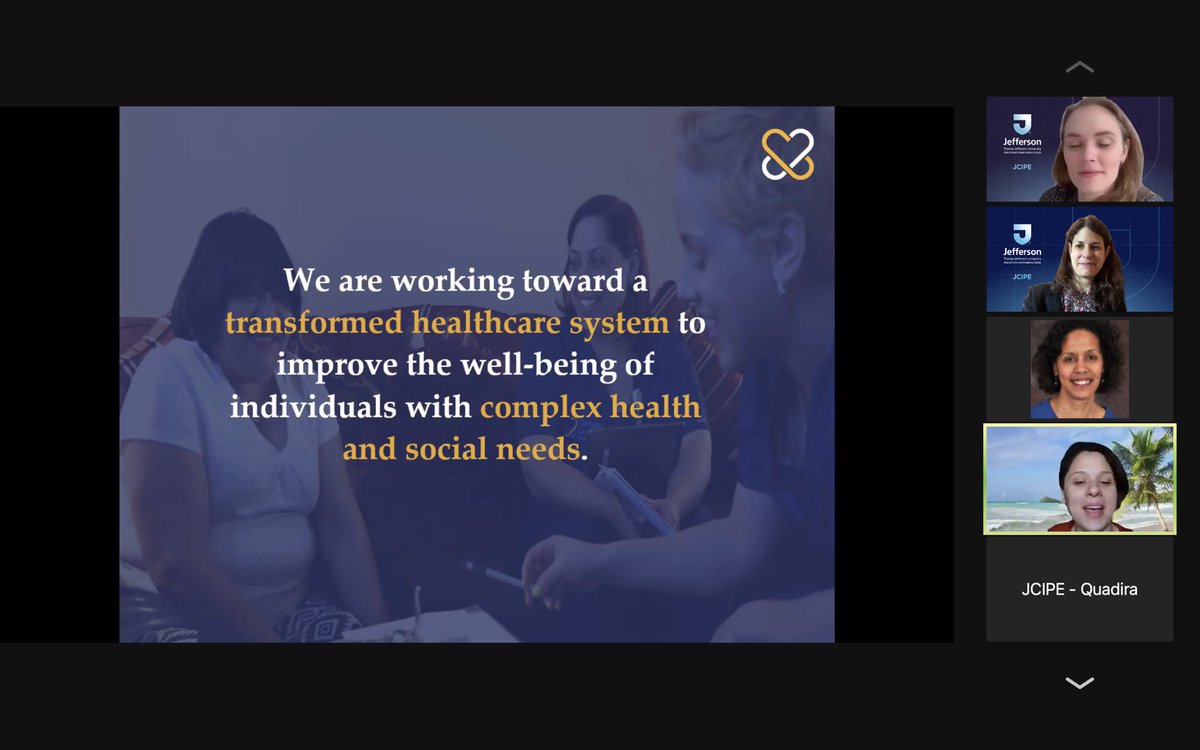 We’re underway with our student #hotspotting wrap-up, 98 strong reflecting on a year of complex care learning &amp; work alongside <a href="/natlcomplexcare/">National Center</a> <a href="/JeffCIPE/">Jefferson IPE</a> #JCIPEConference