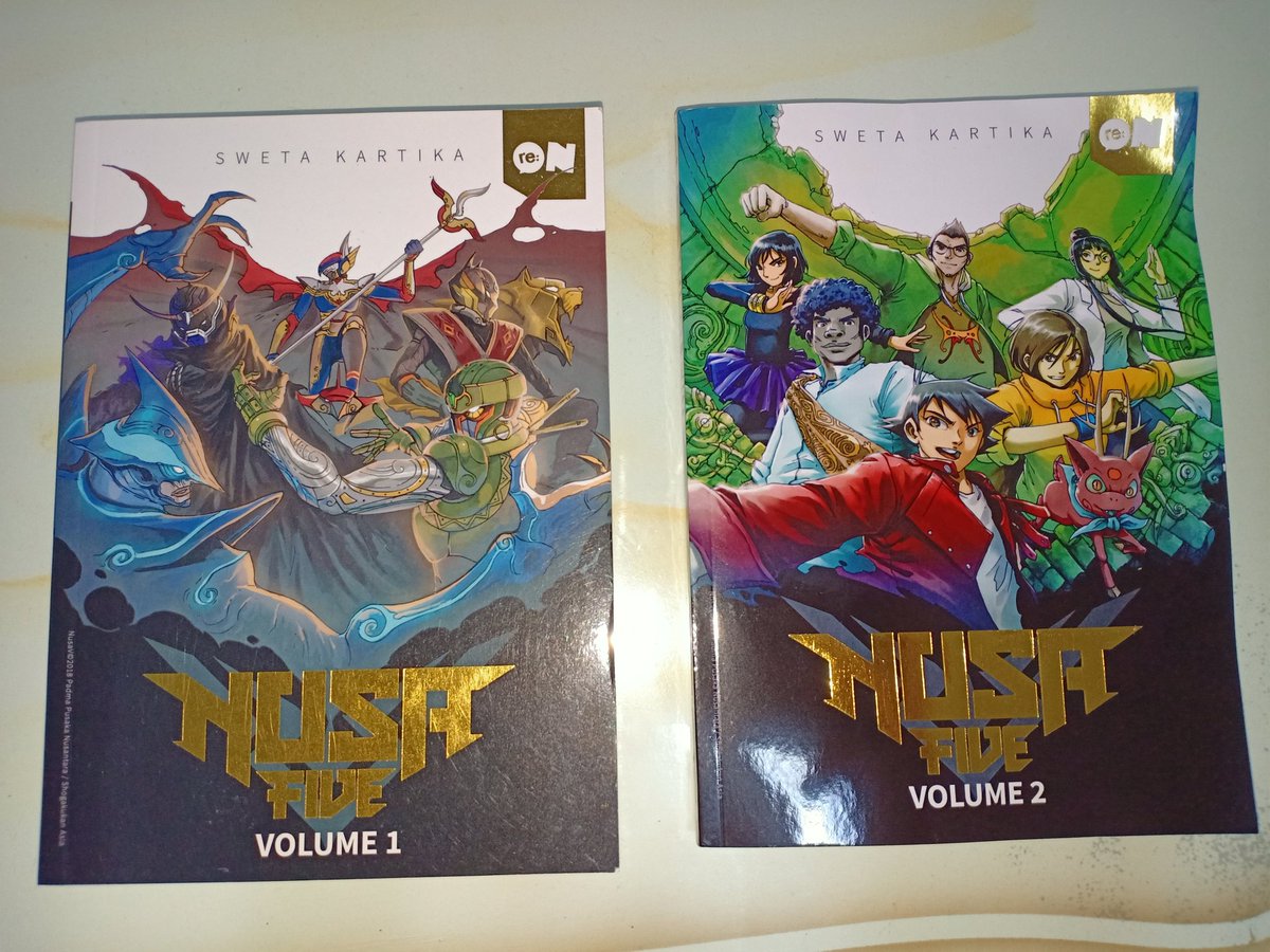 NUSA FIVE! Another recommended local comic to read~ <a href="/NusaFive/">Nusa V</a> <a href="/SwetaKartika/">Sweta Kartika</a> 🔴🟡🟢🔵⚫