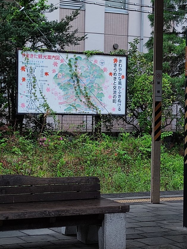 There are plenty of this-kind-of board scattered in almost stations, indicating the tourism potential within the area. Using station to introduce what an area of the station offers such as tourist spots or hot spring, stand selling local goods is the reason I love Japan station!