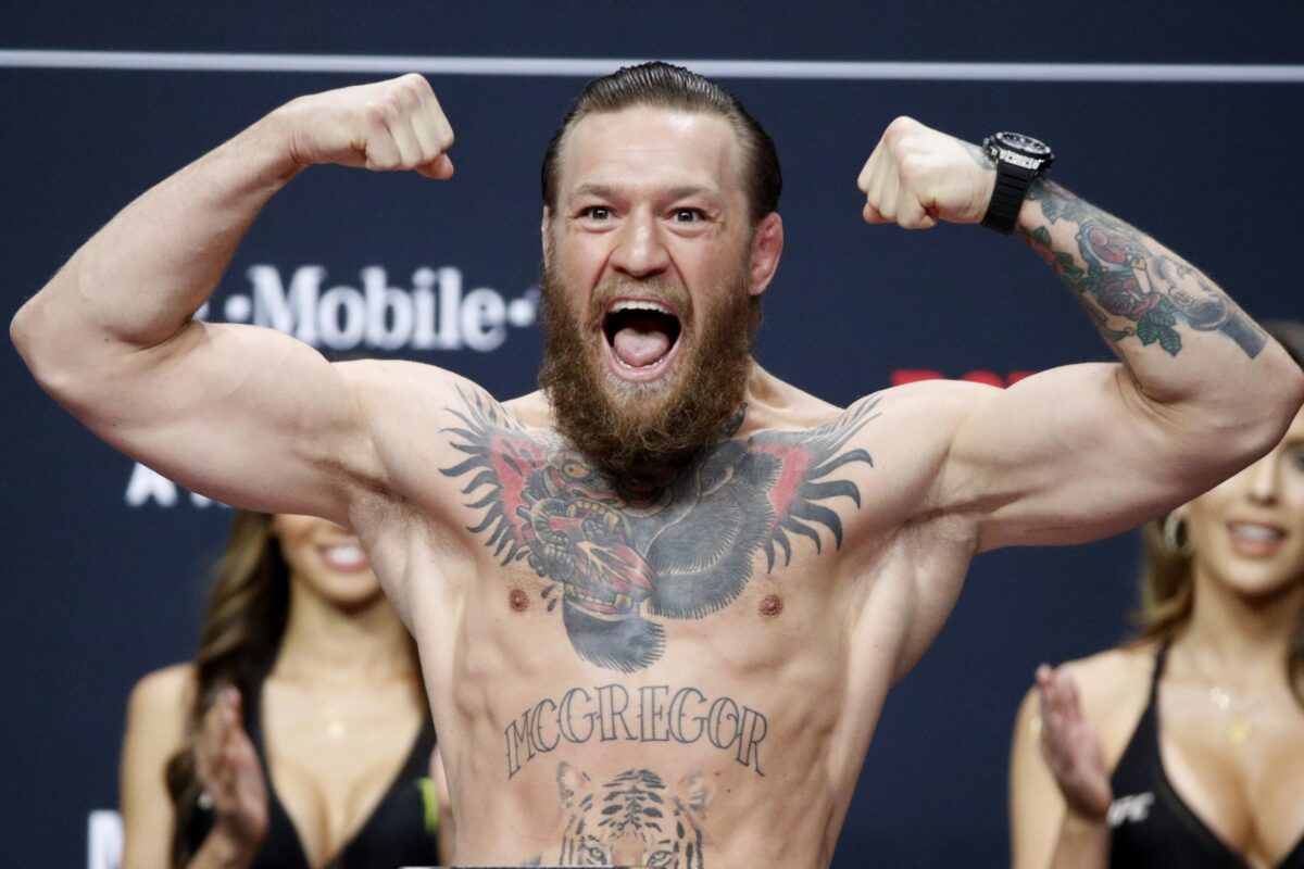 Conor McGregor recalls four second win in Letterkenny