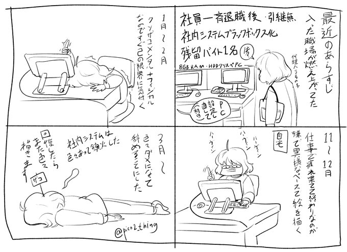 クソ漫画 切実な近況編 