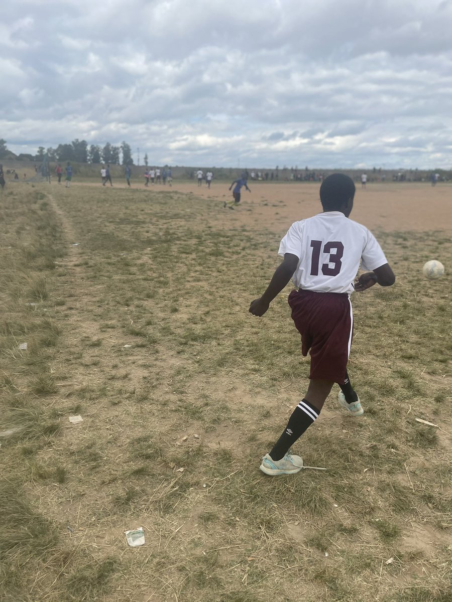 AfcAvondale's tweet photo. #Nowheremen Out in Mabvuku today. Witnessing some U17 action at Tafara Hall Grounds. Oscar Machapa played here. Someone here today will probably follow in his footsteps. The magic of having a dream and chasing it. https://t.co/4n3PbP5gc6