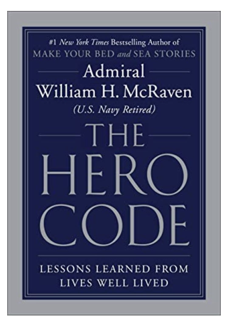 IAmSophiaNelson's tweet image. Just ordered the new book by @RavenAdm #HeroCode saw him just now on @smerconish @cnn great snippets from the book Admiral. Love the one on Duty. Thank you for your honored service sir. 🇺🇸