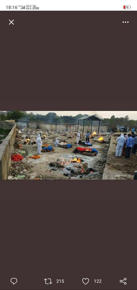Mohitgi07594767's tweet photo. If board exam not cancel CBSE ready to see this situation 😭😭😭😭 shamshn ghat Mai jagh Kam pad rhi h😭😭😭😭😭*otherwise CBSE responsible for covid19 *🙏
#CancelAllBoardExams
#InternalAssessmentForAll 
@anubha1812 @TheAnuragTyagi @PMOIndia
@cbseindia29 @ABPNews @aaj tak https://t.co/OpMsTkp6P0