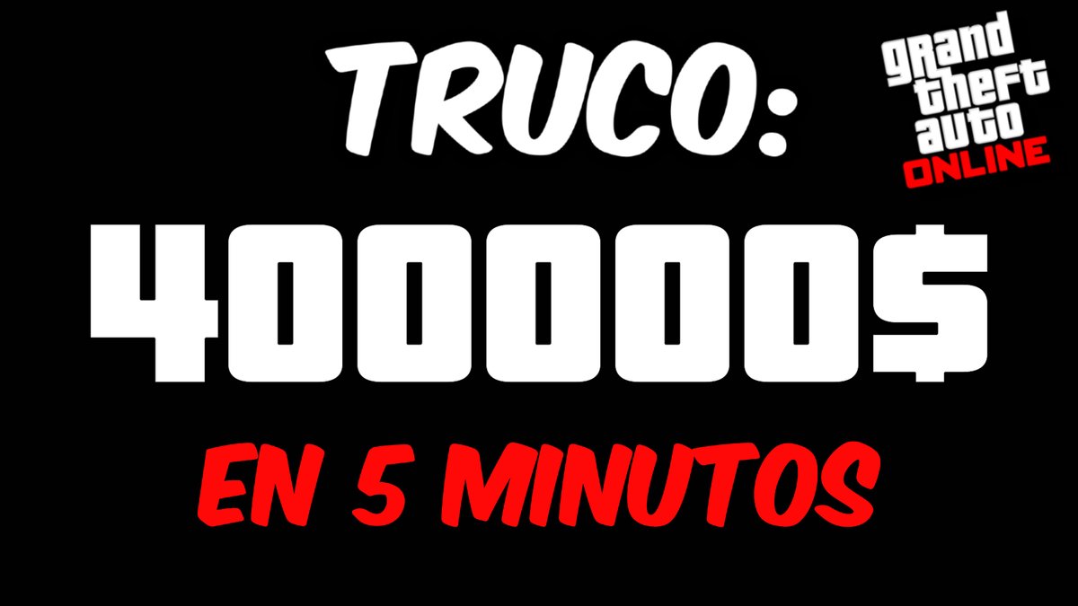 LowFlow_YT's tweet image. TRUCO DINERO GTA 5 ONLINE

👉👉🤑youtu.be/vabSwiuXvcg