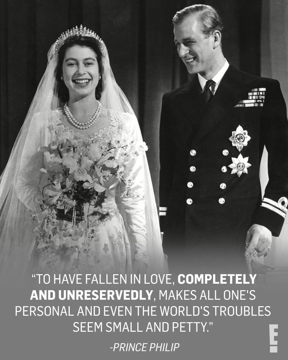 enews's tweet photo. To Lilibet, from your Philip. ❤️ 73 years. Countless love letters. (📷: Getty) https://t.co/zCoUt9ShXa