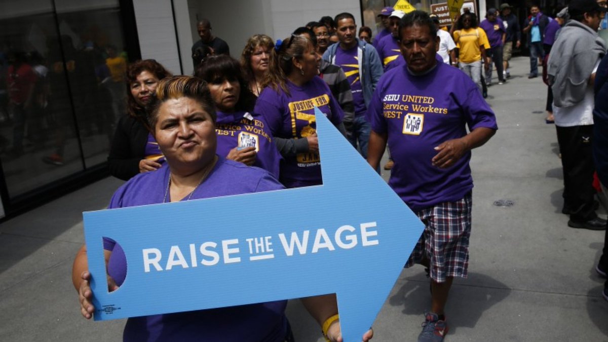 We kept the country going. We elected you. Now we expect you to deliver REAL relief AND a $15 min wage. No excuses. 

#RaiseTheWage #FightFor15 #UnionsForALL