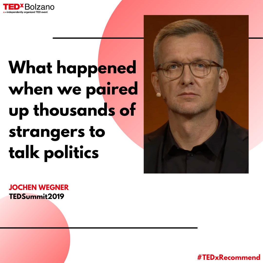 Possiamo cambiare le nostre opinioni grazie agli altri? Ecco cosa è emerso da un esperimento europeo sul potere del confronto pacifico.

Hier ist, was bei einem europäischen Experiment über die Macht der friedlichen Konfrontation herauskam.

#TEDx #spreadwhatsworth