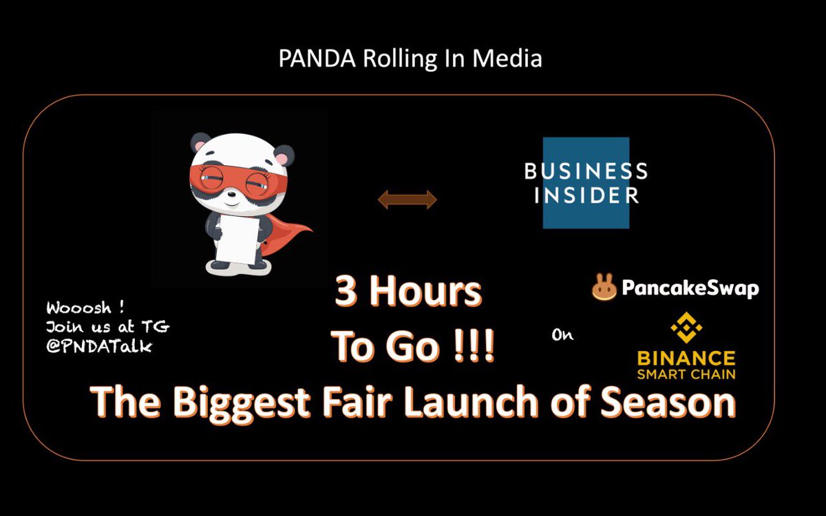 ProjectPanda9's tweet image. This day keeps on getting better and better!! $PNDA published on Business Insider! 

Check it out here - markets.businessinsider.com/news/stocks/pr…