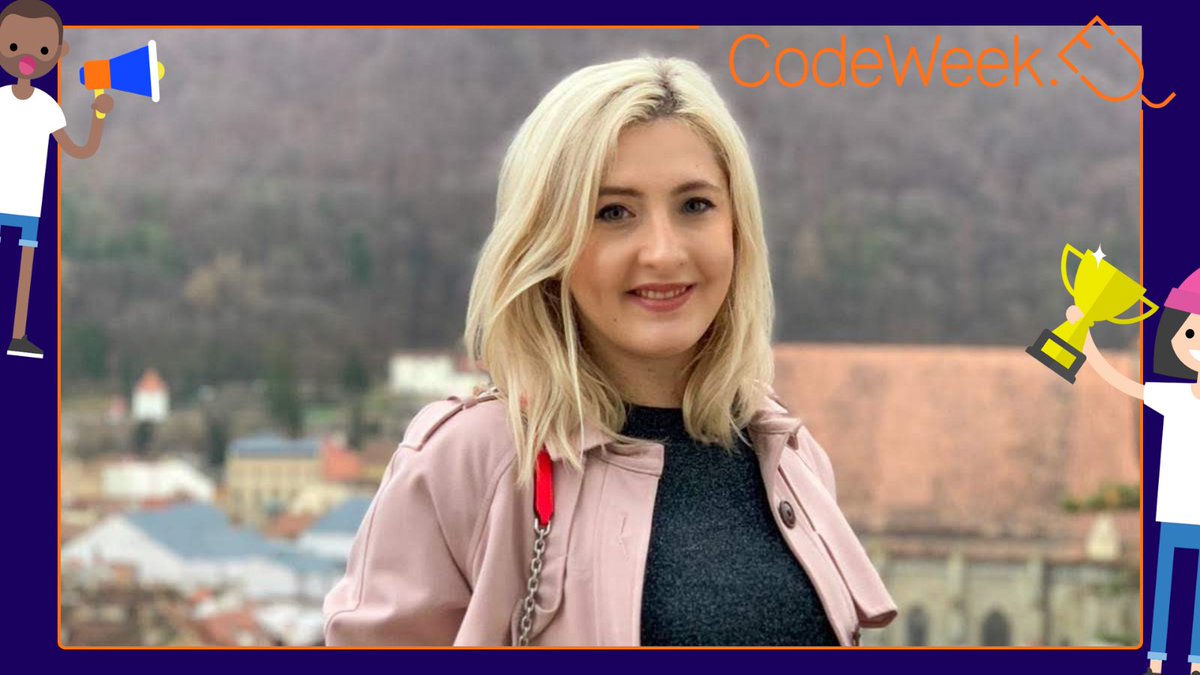 CodeWeekEU's tweet image. “I really liked what I've seen today so far, the students are developing amazing ideas and I cannot wait to see the pitches. Keep up the good work!" - @DGhitun mentor at #CodeWeek Hackathon Romania