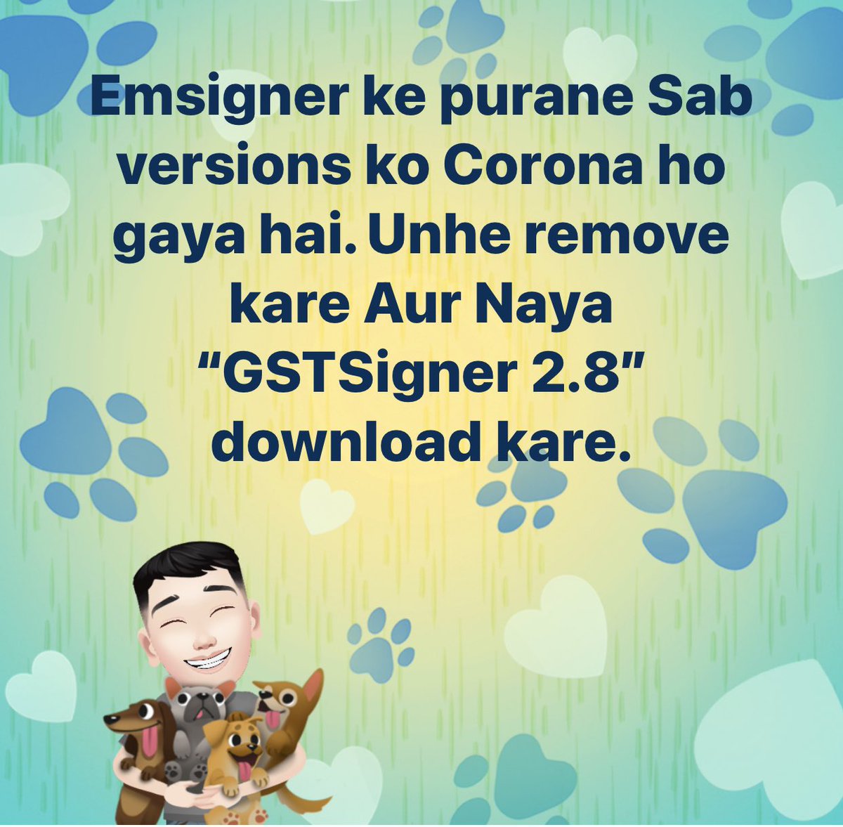 Rajeevkh007's tweet image. #emsigner #gst #singner #corona #covid19 #covid-19 #ca #cbic