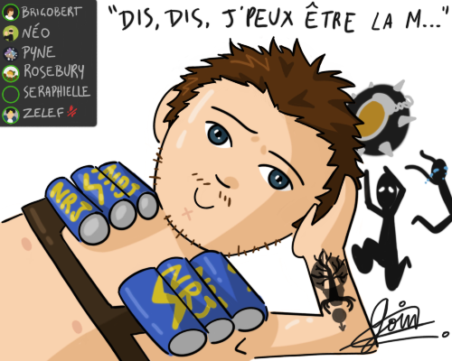 Aujourd'hui, le benjamin de l'équipe : @Zelef50853732, DPS Flex.
P'tit jeune de l'équipe, celui qui pousse le fauteuil roulant ! 👨‍🦽💨 
Bavard et fétichiste de mascottes, il a le secret d'une compo "indivable". S'il est attachiant, il sait aussi écouter et apprendre de ses aînés.