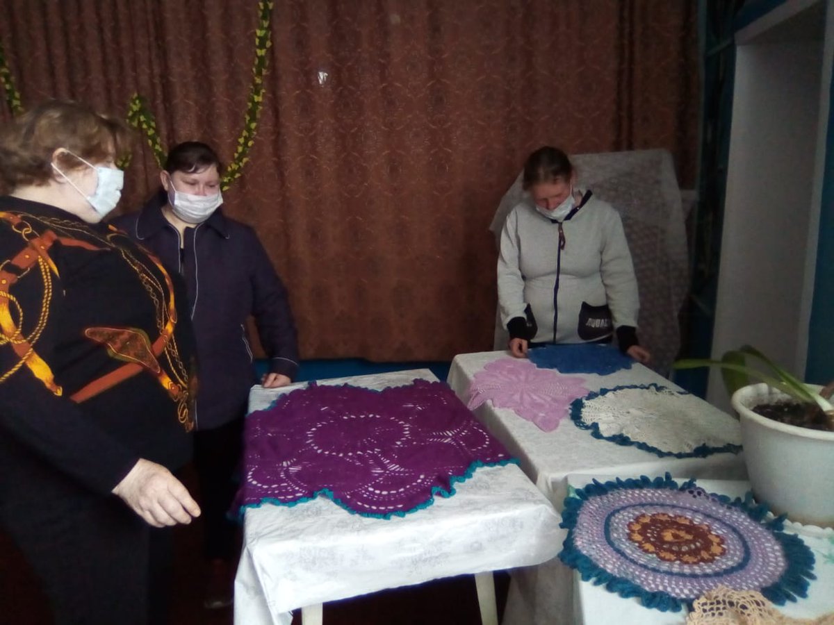 mkuk_tzkid's tweet photo. В Борятинском СДК в рамках программы "Долголетие" прошло обучающее мероприятие вязание крючком #Долголетие71 https://t.co/OCeiG7O641