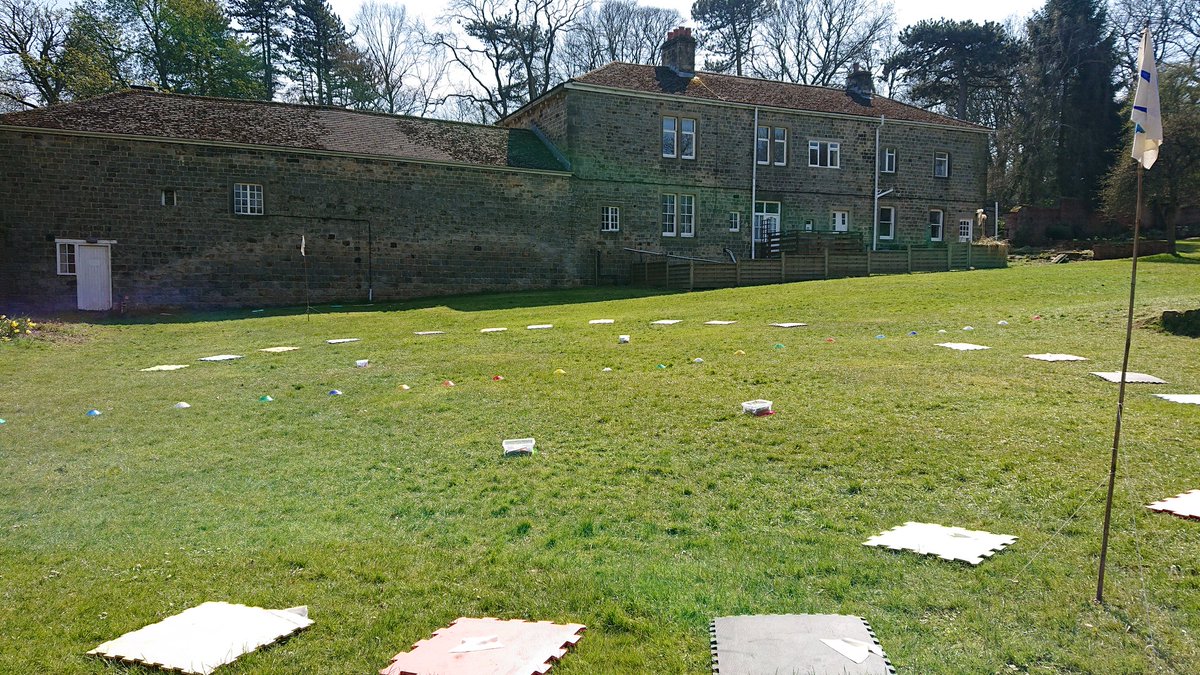 The only thing missing are our Rainbows... Swallows and Amazons day is about to begin! <a href="/WhiteleyWoods/">Whiteley Woods OAC</a> <a href="/GirlguidingShef/">GirlguidingSheffield</a>