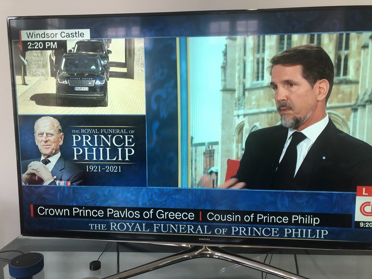 anegkefalos's tweet photo. Watching #CNN now. There is no Crown Prince of Greece. We have beautiful beaches and an established democracy in #Greece https://t.co/tHdHJ9bCCH