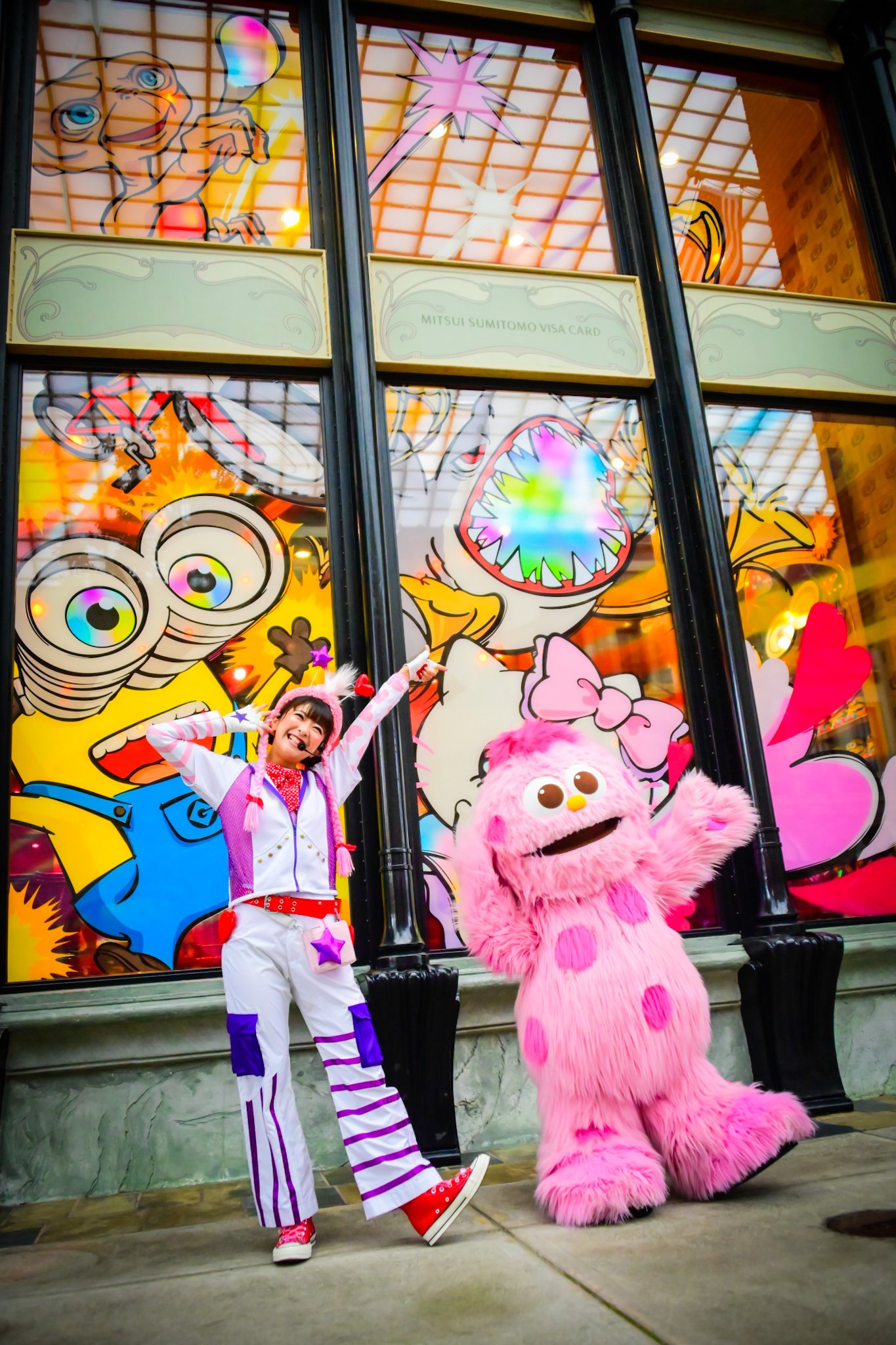 神威丈二 ほんまにエレガンスというか 背景が豪華なモピダン Usjファン Usj Nolimit th モピダン モッピーのラッキーダンスパーティ もゆのちゃん セサミストリート モッピー Usj周年 頑張れnikon 写真好きな人と繋がりたい T Co