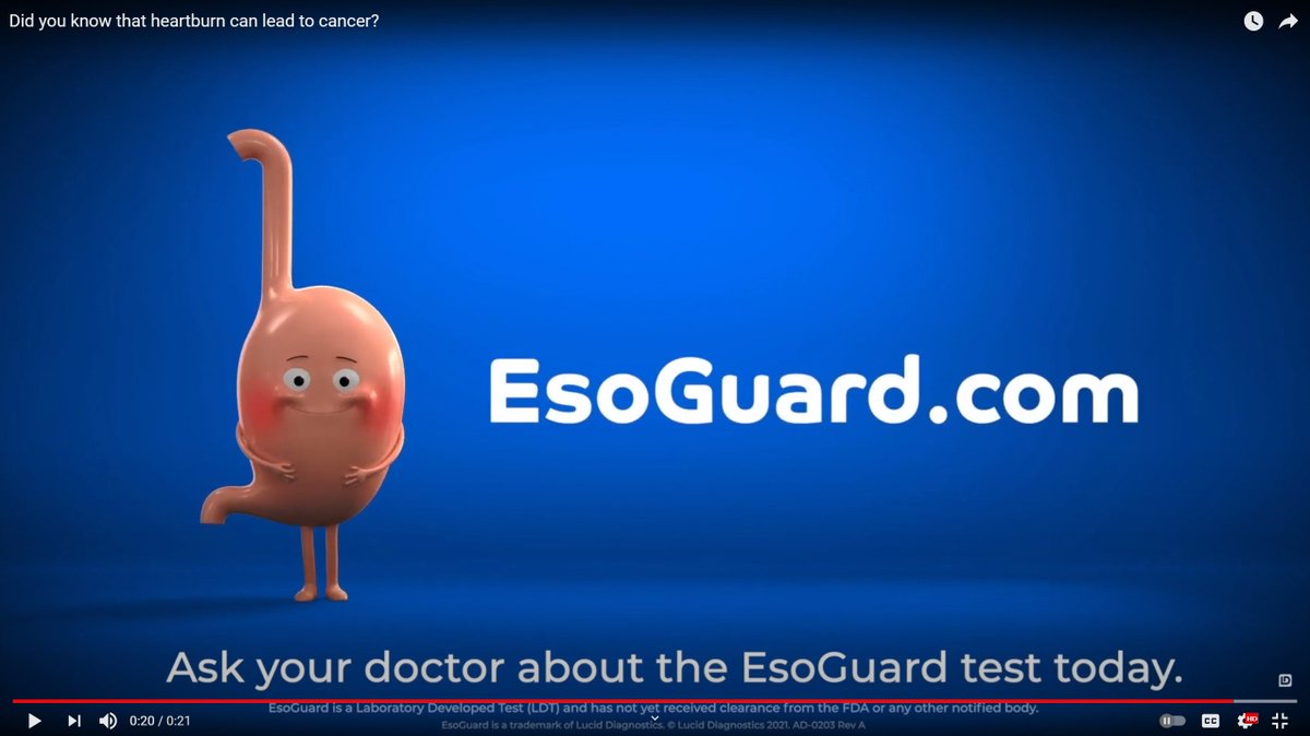 23/ Once broad GI adoption, can drive w/ PCP & DTC efforts.Mascot: Freddy the Food Tube- Social media engagement- Drive self-referrals- Patient inquiriesStep on gas pedal once geographic coverage of testing locations ready and everyone has access.