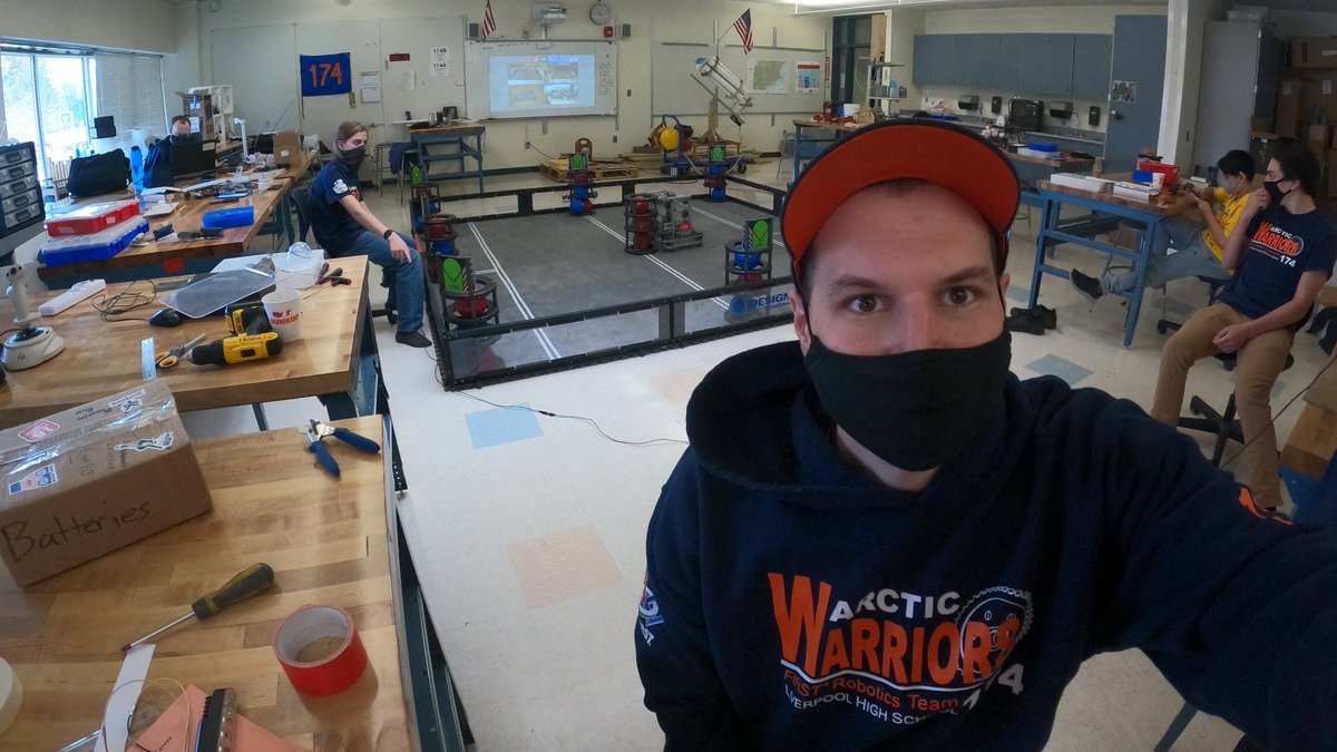StarkeInd's tweet image. So proud to work with our @LiverpoolCSDNY @team174robots students. Competing at the NYS @VEXRobotics @REC_Foundation State Championships today! Let&apos;s go Arctic Warriors! #LPoolVex #LiverpoolLeads #STEM #omgrobots @misslaroccalhs @MsD_atLCSD @MrLawrence_LHS @levineducation