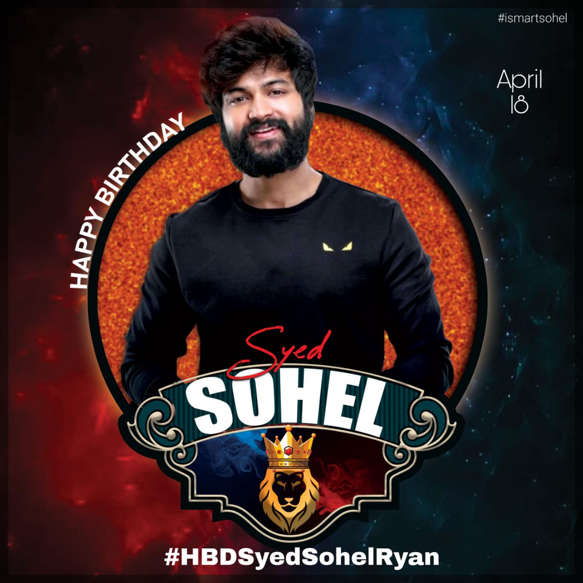 nagubandii's tweet photo. #HBDSyedSohelRyan sohii sohii sohii happy happy happy birthday in advance.. https://t.co/ySv5NlM84v