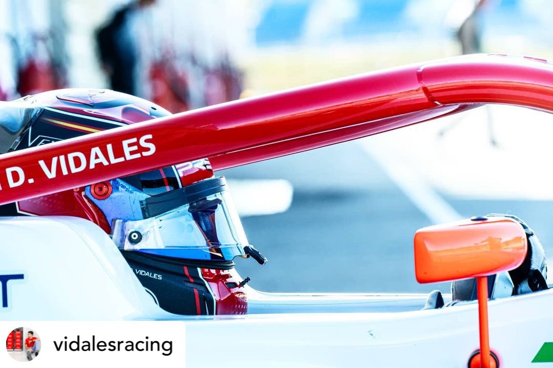 VidalesRacing's tweet photo. First Pole position of the year!! ✊🏻 Full focus for race 1 at 17:23. Vamos! 
•
•
Primera pole del año!! ✊🏻 concentrados en la carrera 1 a las 17:23.Vamos! 
•
•
#imola #round1 #freca #prema #red #sun #vamos https://t.co/DjMfSomSBL