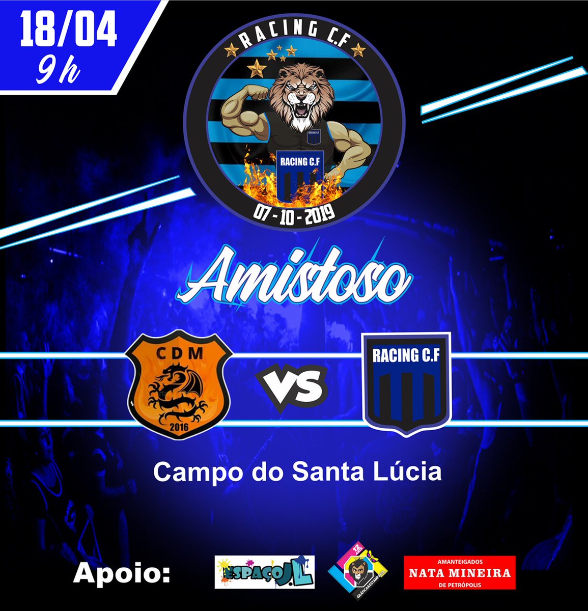 AvanteRacing's tweet photo. Domingo é dia de guerra, mais um clássico, reta final na nossa preparação pro campeonato!
#AvanteRacing https://t.co/It9QSkhcPb
