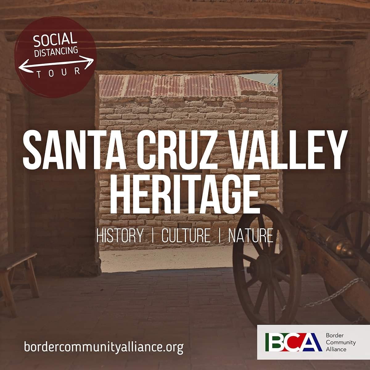 Join us on this #nonprofit tour where we will explain & demonstrate the significance of the #SantaCruzValley to the public by way of a special itinerary. Last #tour of the season! Limited space. RSVP/Info: bca.z2systems.com/eventReg.jsp?e… 9am-4pm, May 13, 2021: Santa Cruz Valley Tour