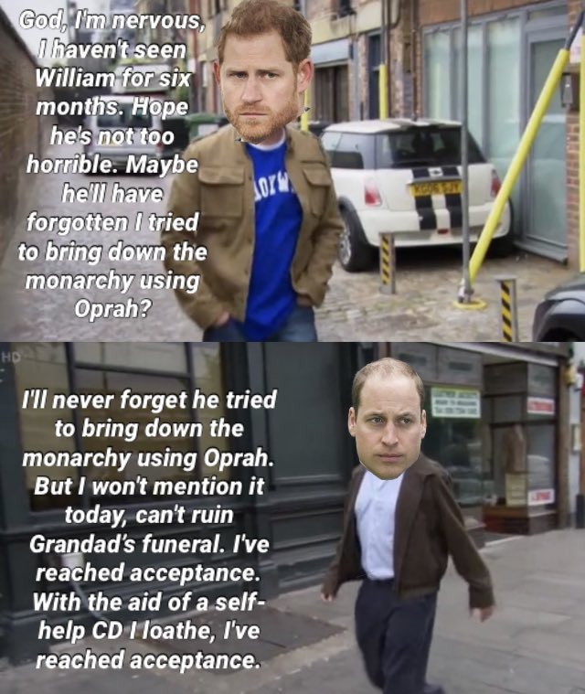 hearmeplaypiano's tweet photo. Live scenes at #WindsorCastle #PrincePhilipfuneral #PeepShow https://t.co/iEDprwKi8V
