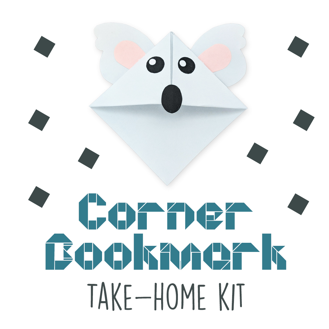 UrbanaFree's tweet photo. We have a NEW corner bookmark available! Stop by the Children's area to pick up a kit to make this koala corner bookmark! Or you can call 217-367-4057 to schedule a Curbside Pickup. Just ask for the Corner Bookmark Kit. #UrbanaFree #CornerBookmark https://t.co/hzH0SQoJZw