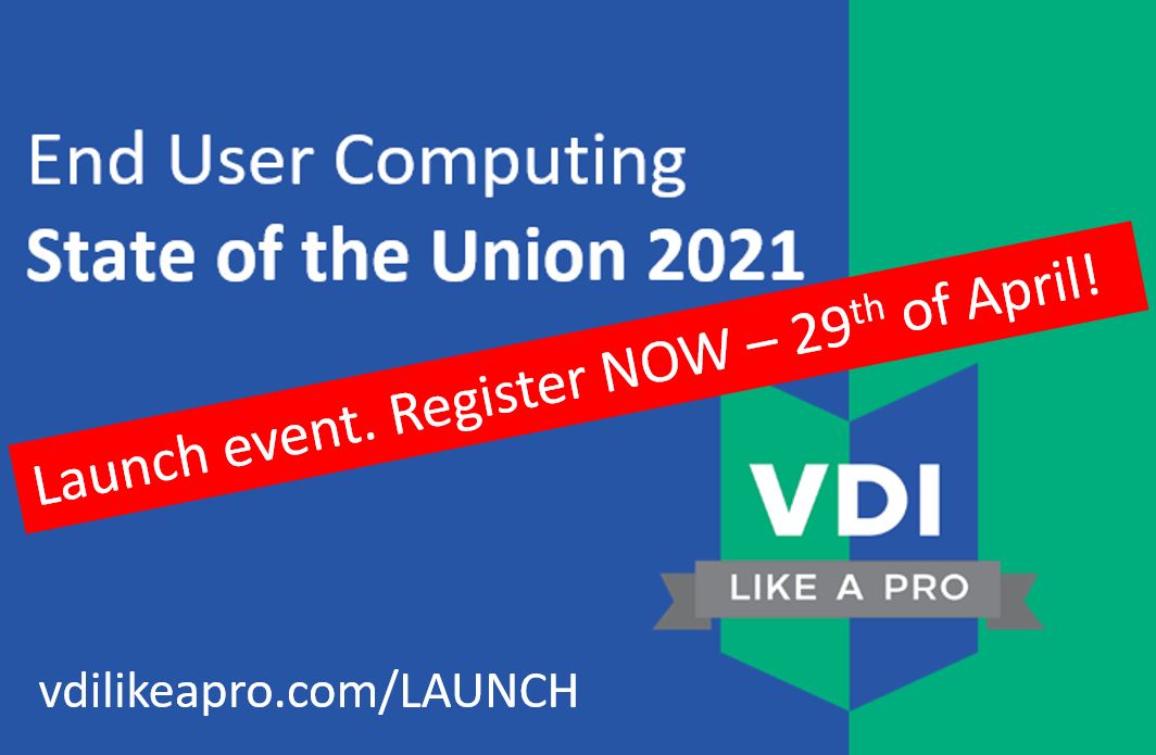 #VDILIKEAPRO launch event! JOIN US on the 29th of April to receive the white-paper 📄 at first! The results are almost ready to share and they look great. Do we see you there?! You can register here ⏩ vdilikeapro.com/launch