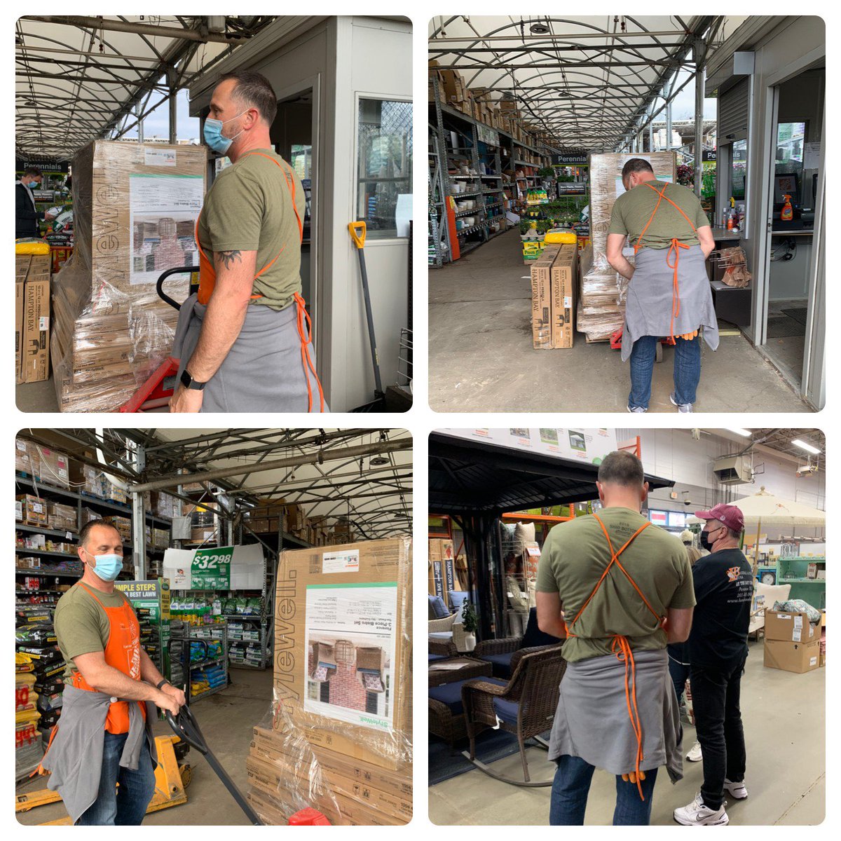 @MattKeatinghd Thank you Boss for helping out today in D28. Sorry I had you for the mulch pit. Next time I’ll schedule you for Grills or Patio area😃.@nyyroro @marcel_louis6 @DHRMgregorio @msuero2631 @nelsonr1271 @JgrnautR @msnicholls32 @HESHAMfADEl16 @Tara_ASM0922
