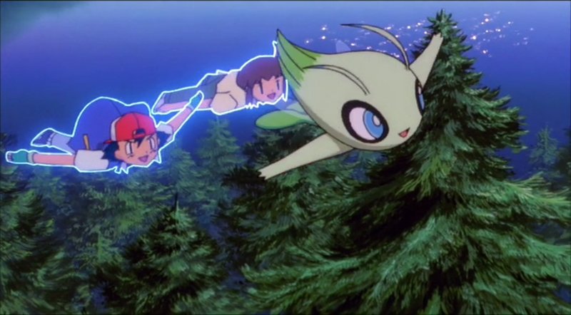 The fourth movie was Celebi's introduction to the anime, and it played a very interesting role throughout the movie.From seeing it in the past, to bringing together Ash and "Sam," to all of the craziness with Suicune and Dark Celebi... it was quite the adventure!  #anipoke