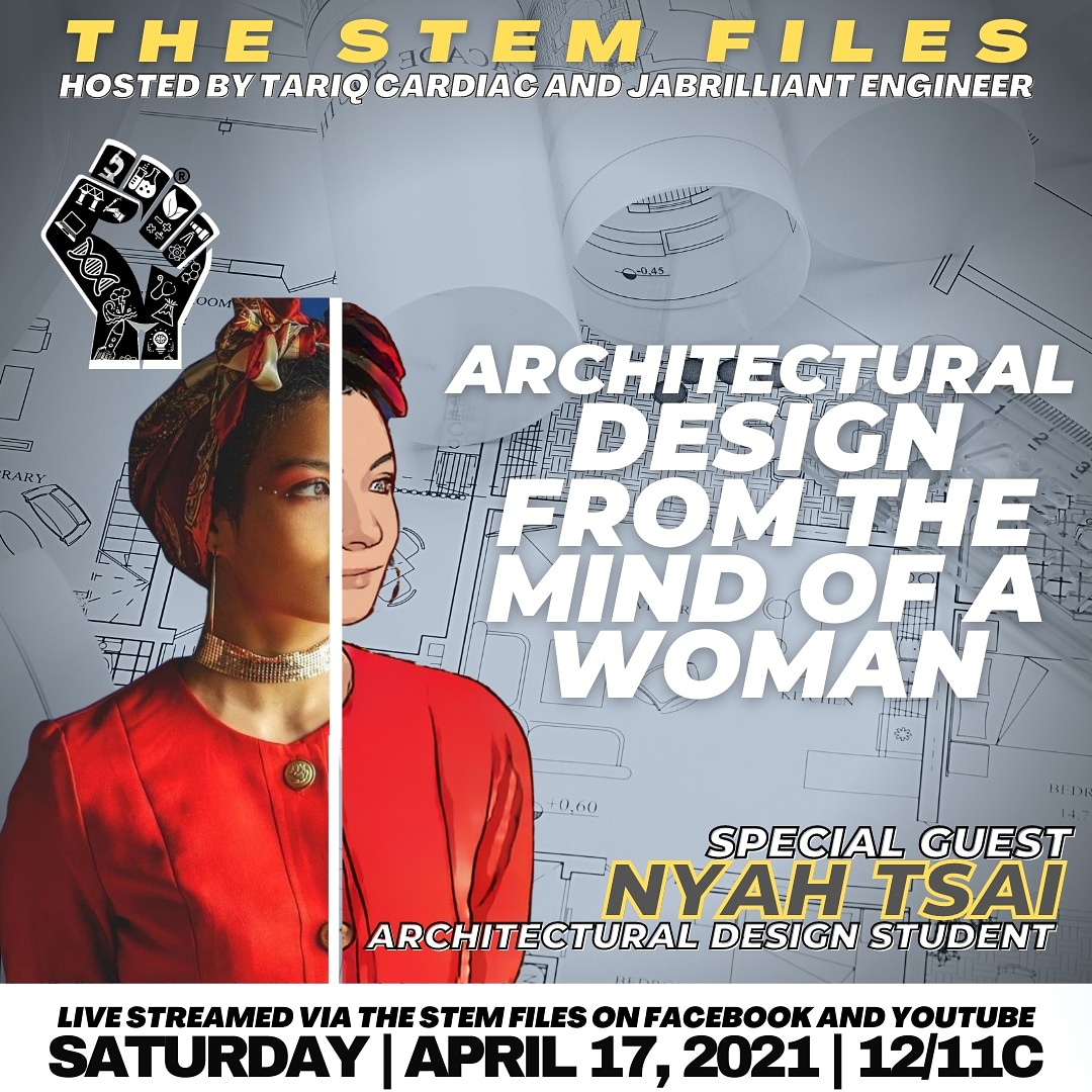 thestemfiles's tweet photo. Tap in at a special time of NOON EST! We'll be talking about #architecture through the lens of the black woman! Visit the link below 👇🏿👇🏿👇🏿 https://t.co/Tag174GneI https://t.co/yezm6bTa5c
