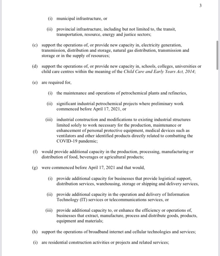 KamilKaramali's tweet photo. Here is the full list of new provincial regulations announced yesterday.

It’s 6 pages so included in 2 tweets.

#onpoli #covidontario https://t.co/lvX5qAk7Rf