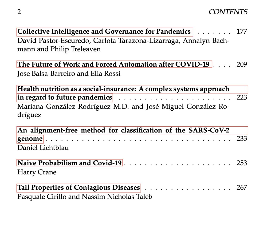 Nassim Nicholas Taleb on Twitter: "(peer reviewed papers) I forgot the