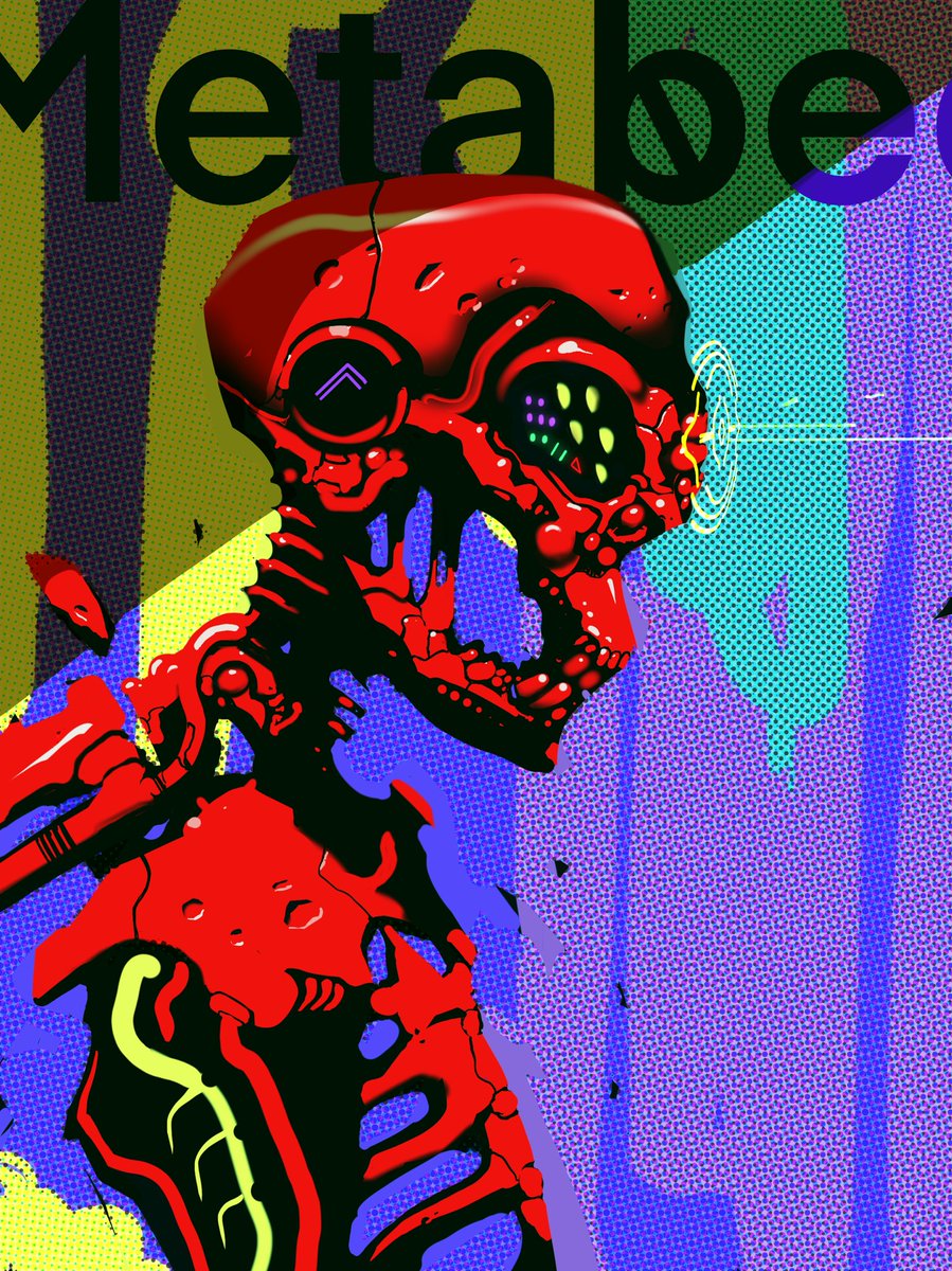 Just minted my first two NFT’s on @withFND 
Showing a new random cyberpunk illustration I did this afternoon. #nft #nftart #cryptoart #nftcollector #digitalart #procreate #cyberpunk