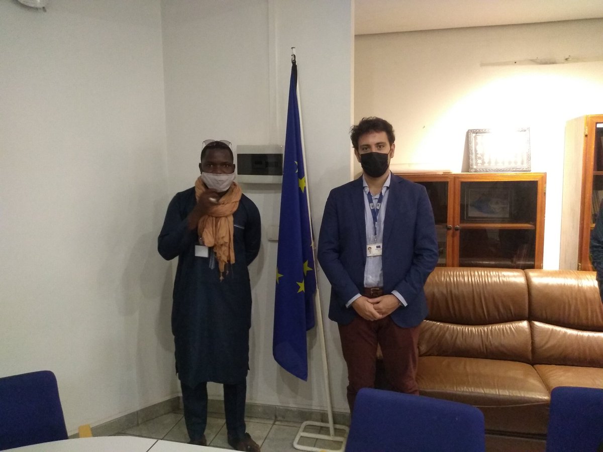Nathalie SIDIBE🇲🇱❤✊💪 (@honorable_nath) on Twitter photo Échanges chaleureux le 09Avril dans les locaux de <a href="/UEauMali/">UE au Mali</a> sur les réalisations & les projets en vue de notre Start-up <a href="/DaTa_TICS/">DataTIC_Consulting</a> & Asso <a href="/OSM_Mali/">OpenStreetMap Mali🇲🇱</a>
Merci à Mr Guorguinpour pour l'accueil et vivement un partenariat fructueux
pour l'atteinte de nos objectifs communs 🇲🇱🇪🇺🙏🤝💪 Échanges chaleureux le 09Avril dans les locaux de <a href="/UEauMali/">UE au Mali</a> sur les réalisations & les projets en vue de notre Start-up <a href="/DaTa_TICS/">DataTIC_Consulting</a> & Asso <a href="/OSM_Mali/">OpenStreetMap Mali🇲🇱</a>
Merci à Mr Guorguinpour pour l'accueil et vivement un partenariat fructueux
pour l'atteinte de nos objectifs communs 🇲🇱🇪🇺🙏🤝💪