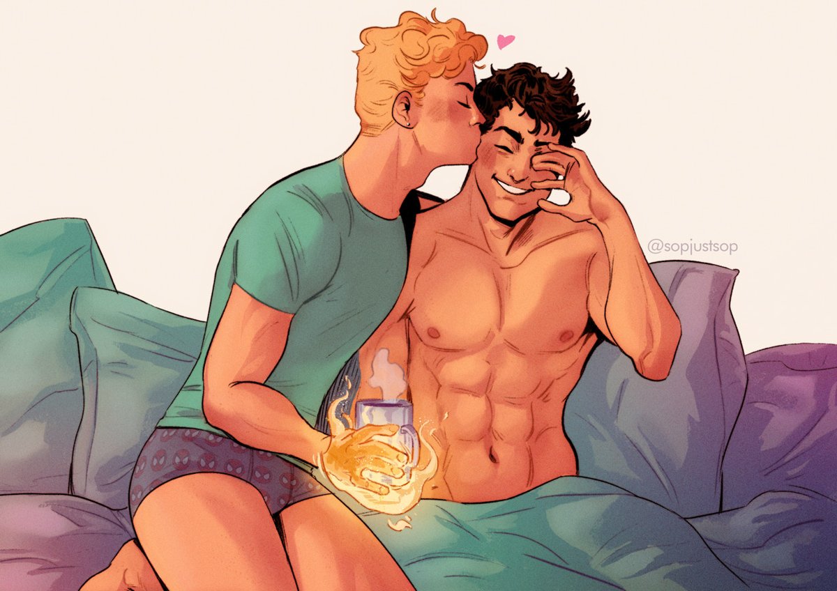 SopJustSop's tweet photo. Spideytorch commission for @thestealthsuit 🔥💕🕷️ https://t.co/kT2zvhf9S2