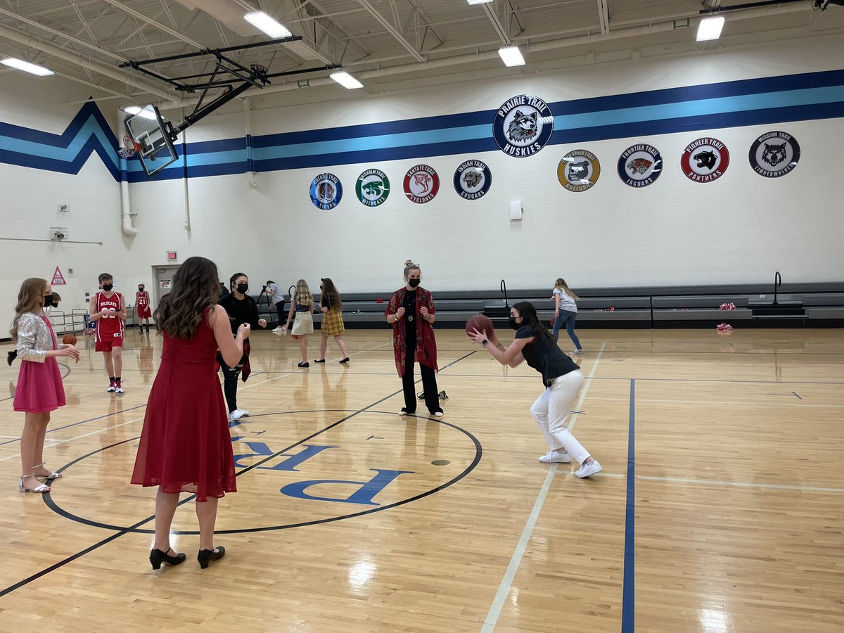 High School Musical Film Day! Behind the scenes warming up for the long day!! <a href="/PRT_Theatre/">PRT Theatre</a> <a href="/PRT_Huskies/">Prairie Trail</a> @MrsJonesPRT @prtchoir <a href="/GardnermkKat/">Kat Gardner</a>