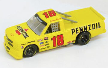 StartAndParkCar's tweet image. Throwback idea for @HillMotorsport and @TimmyHillRacer for Darlington, 1996 Pennzoil Truck driven by Johnny Benson